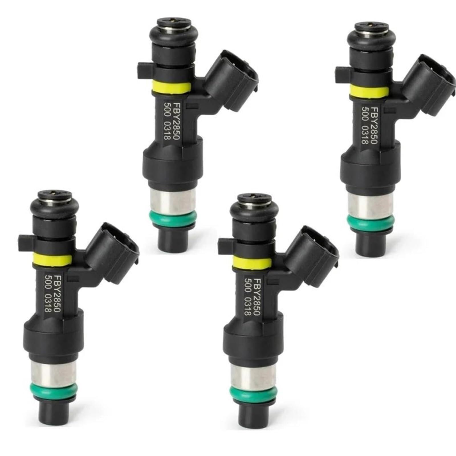 Qdouimoo 4Pcs Diesel Injector Petrol Fuel Injector For Nissan For Bluebird For Sylphy G11 For Teana 2.0 For Tiida Fby2850 (4Pcs)