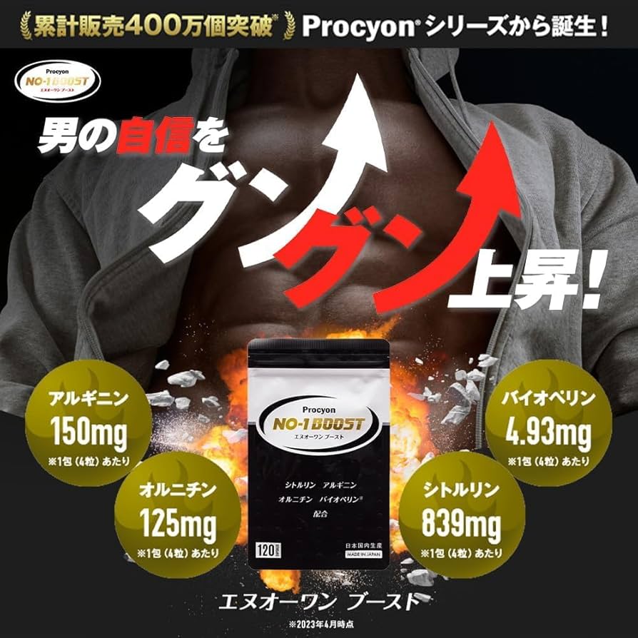 Amazon | プロキオン エヌオーワンブースト パウチ 男性 活力