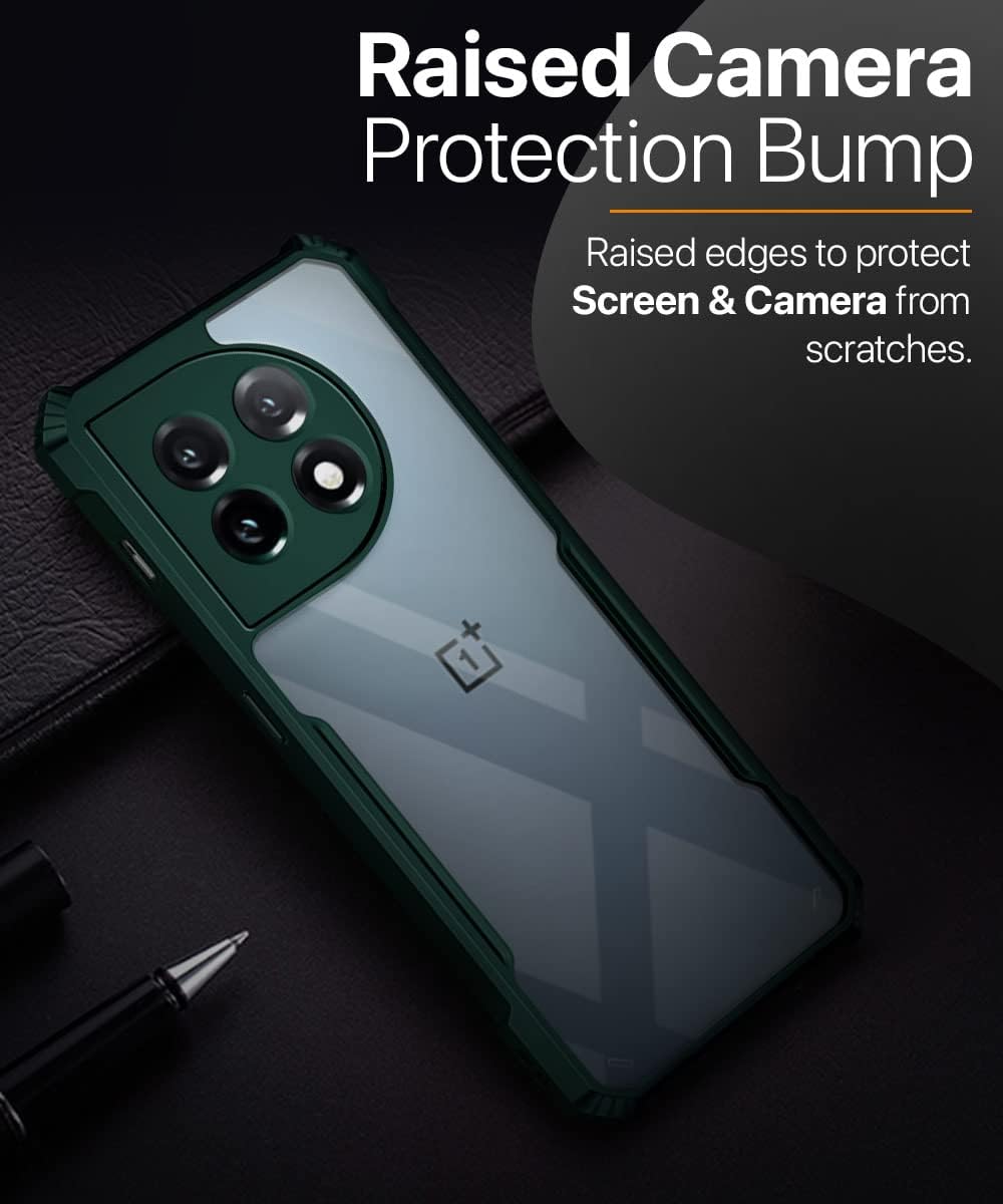 OnePlus 11R Case - Clear TPU+PC Shockproof -7