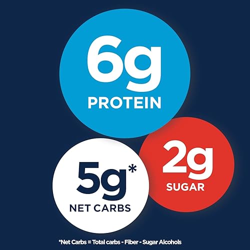 Vista 98 de Fiber One Barras de proteínas masticables, nueces de caramelo, bocadillos de proteínas, 1.17 onzas, 5