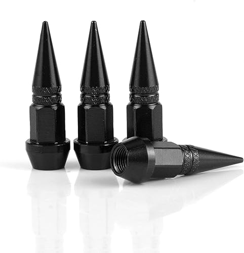 Tapones de válvula SINGARO de 1.77 pulgadas, aleación de aluminio, a prueba de polvo e impermeables, aptos para automóviles, camiones y motocicletas