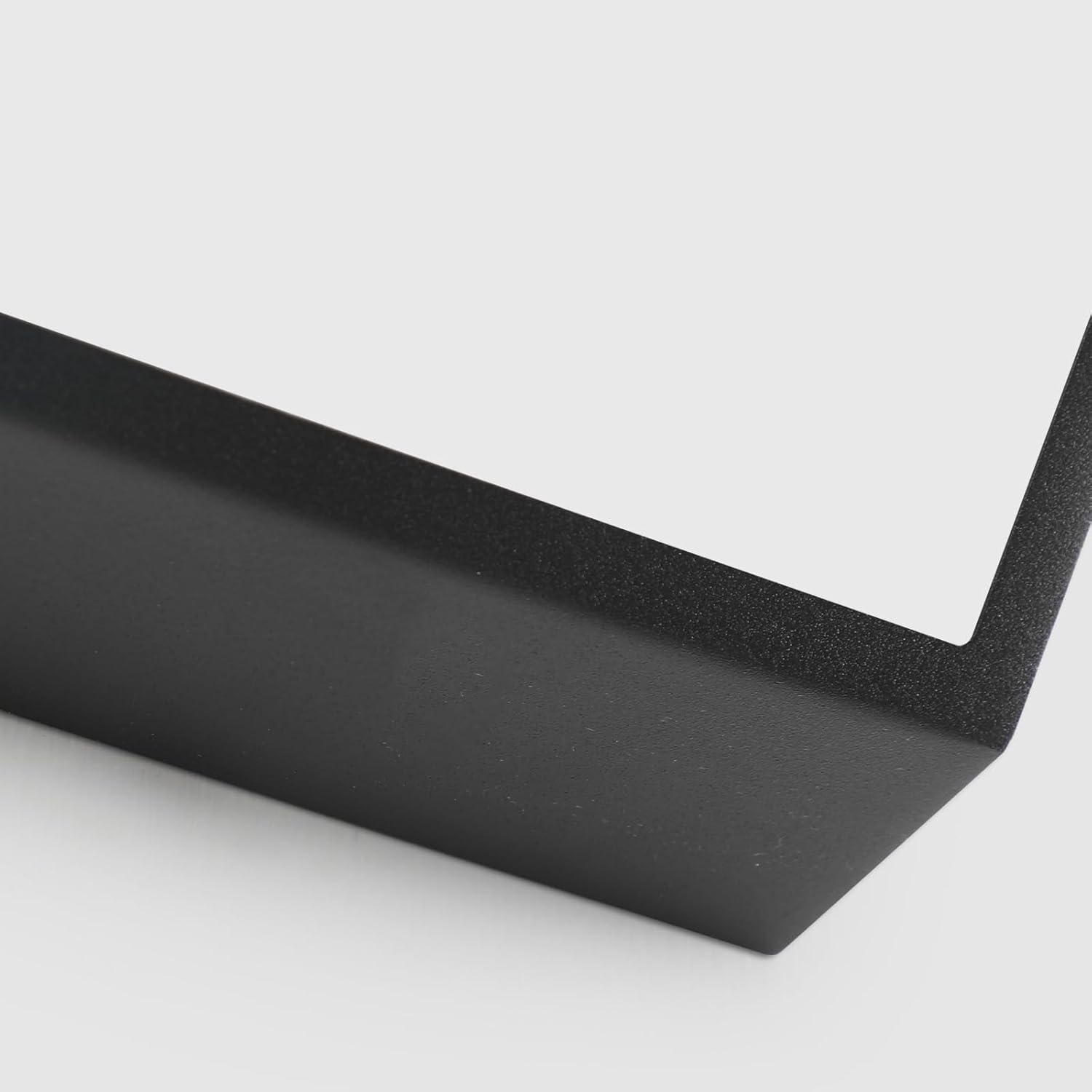 40-Inch LED Modern Bathroom Vanity Light Bar, Matte Black Modern Acrylic Bathroom Wall Lighting Fixtures Over Mirror (Cool White 6000K)