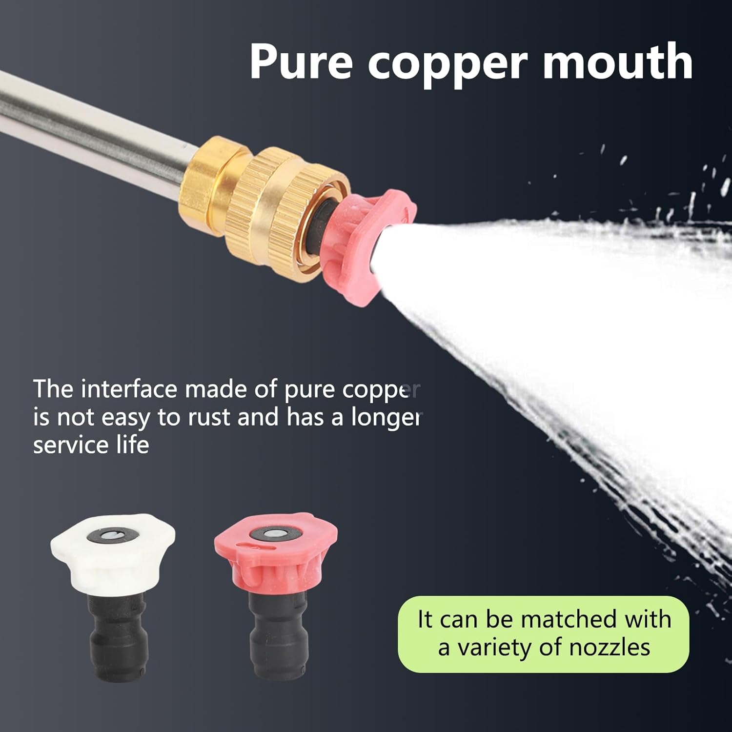 Cordless Electric Power Washer,Portable Pressure Washer,24V Battery Powered Jet Wash Kit,Multifunction Nozzle,High Pressure Washer for Patio Car Floor Window Cleaning Black ( missing parts )