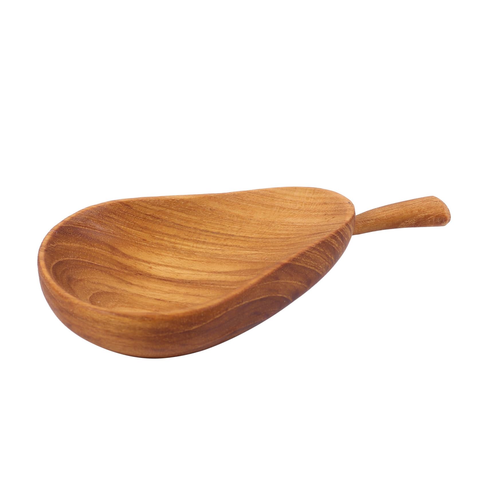 Assiette à tremper plastique poire pour éviter les sauces qui coulent