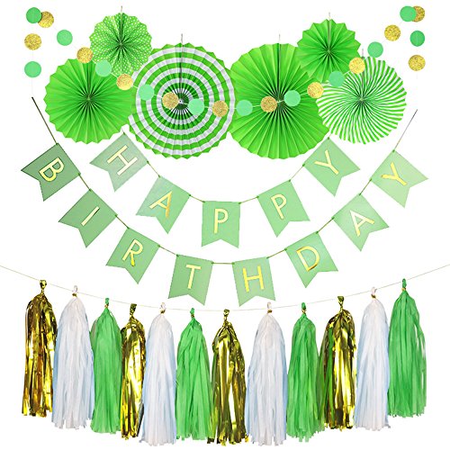 Set di 12 pompon in carta velina, oro rosa, decorazione di compleanno, con scomparti di carta, rosa, per feste e ragazze