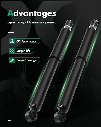 Miniatura 2 de Amortiguadores, amortiguadores traseros de gas SCITOO para Toyota 4Runner 2003, 2004, 2005-2011, 2012, 2013, 2014 para Toyota 4Runner, 2007 2008