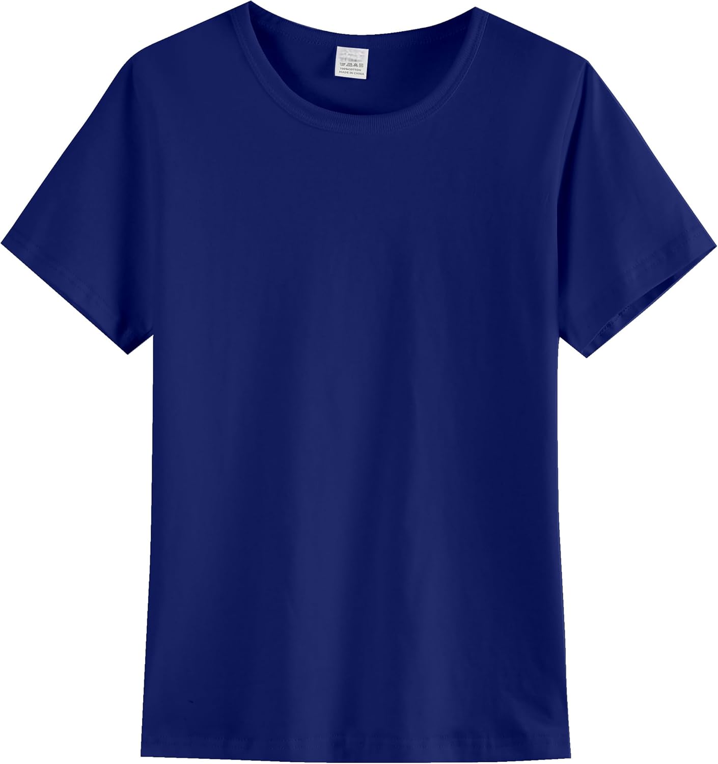 Boys/Kids/Toddlers Crew Neck Cotton T-Shirts Short Sleeve Summer Basic Tops(Age 2-12Y)