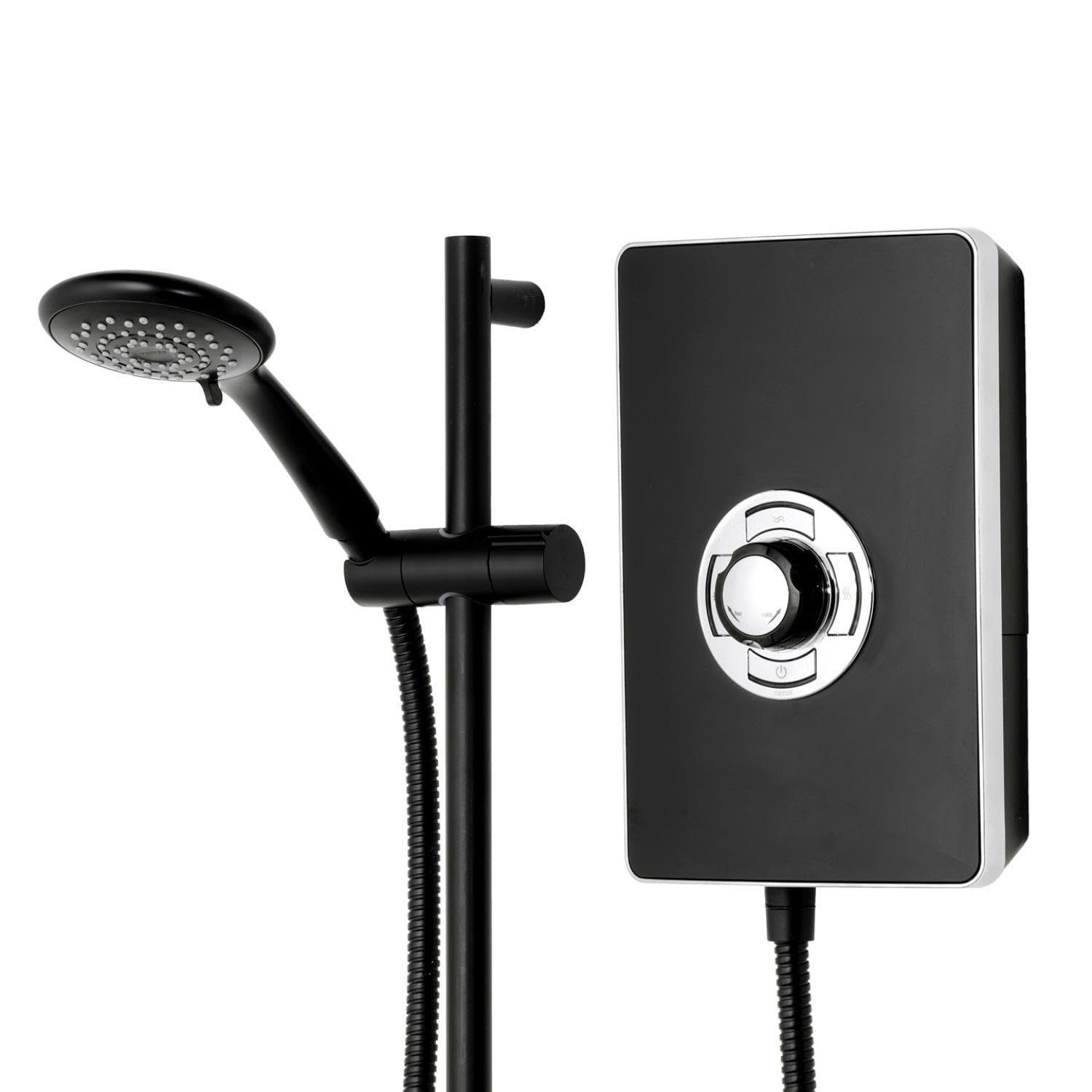 Triton Showers Aspirante 8.5kw Matte Black Electric Shower
