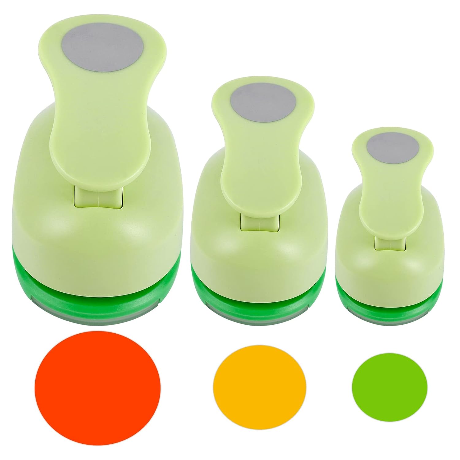 UCEC Craft Circle Hole Punch, 1.5" 2" 3" Circle Punch Paper