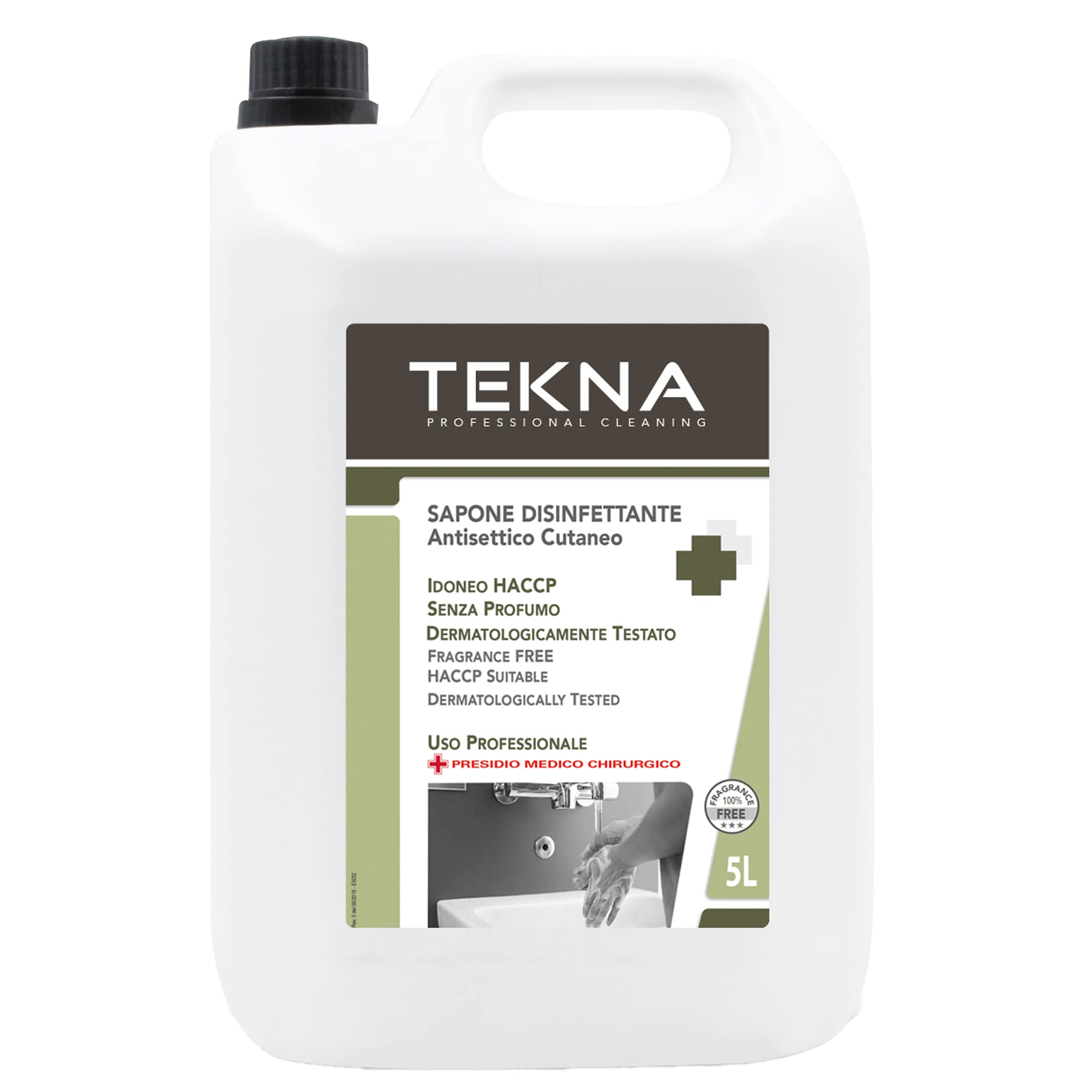 Tekna Sapone disinfettante antisettico cutaneo tanica 5 Lt