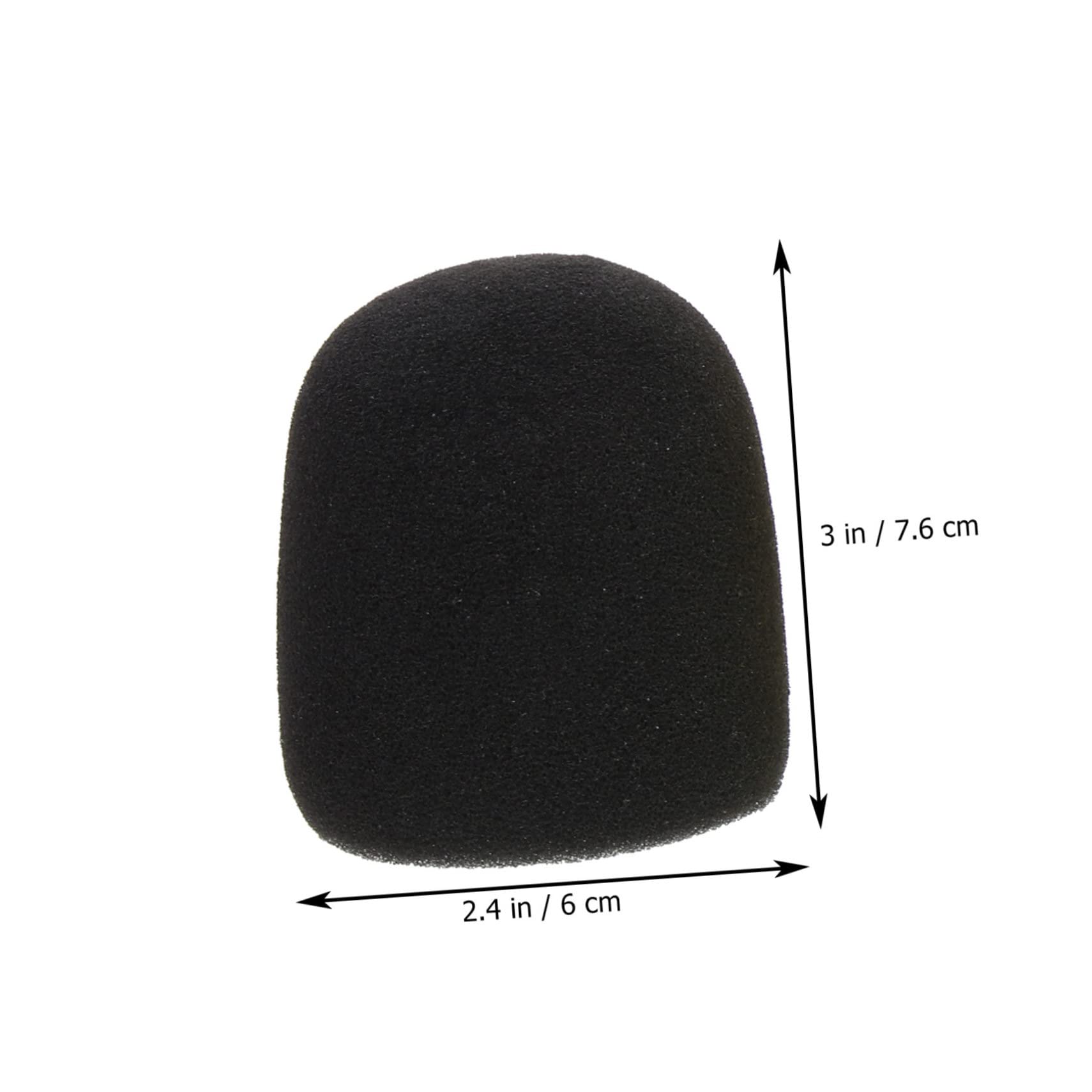 TOGEVAL 1Set Microphone Accessories Sponge Covers Anti-roll Silicone Rings Bottom Rod Sleeve Holders Mic Protection Set - Image 2