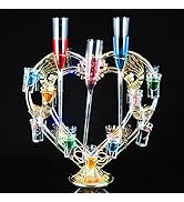 Amazon｜Zongtingzhu テキーラ観覧車 LED酒ボトルの表示棚 観覧車