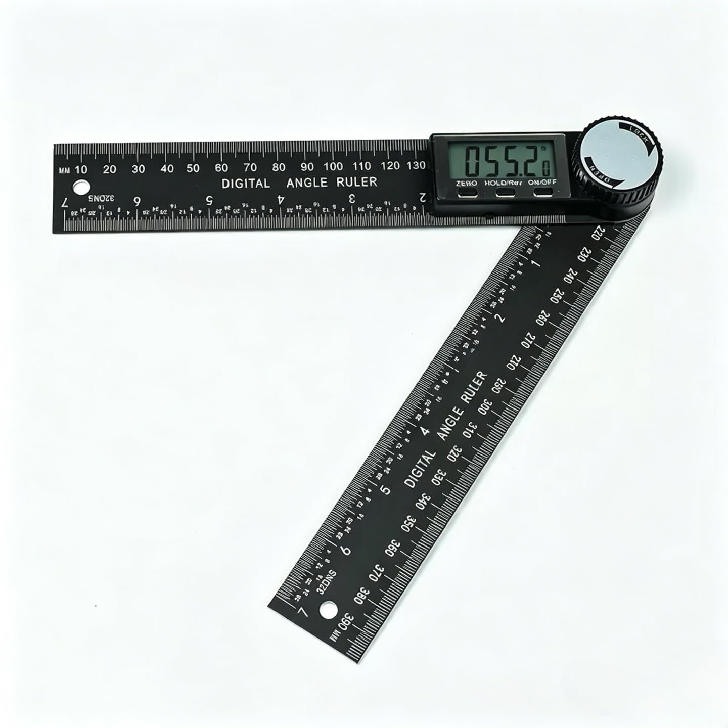 Pnoyws Digital Angle Finder Ruler, 360° High Precision Digital Inclinometer Protractor, Lcd Display Angle Measure Tool For Woodworking, Construction, Carpenter And Diy Measuring