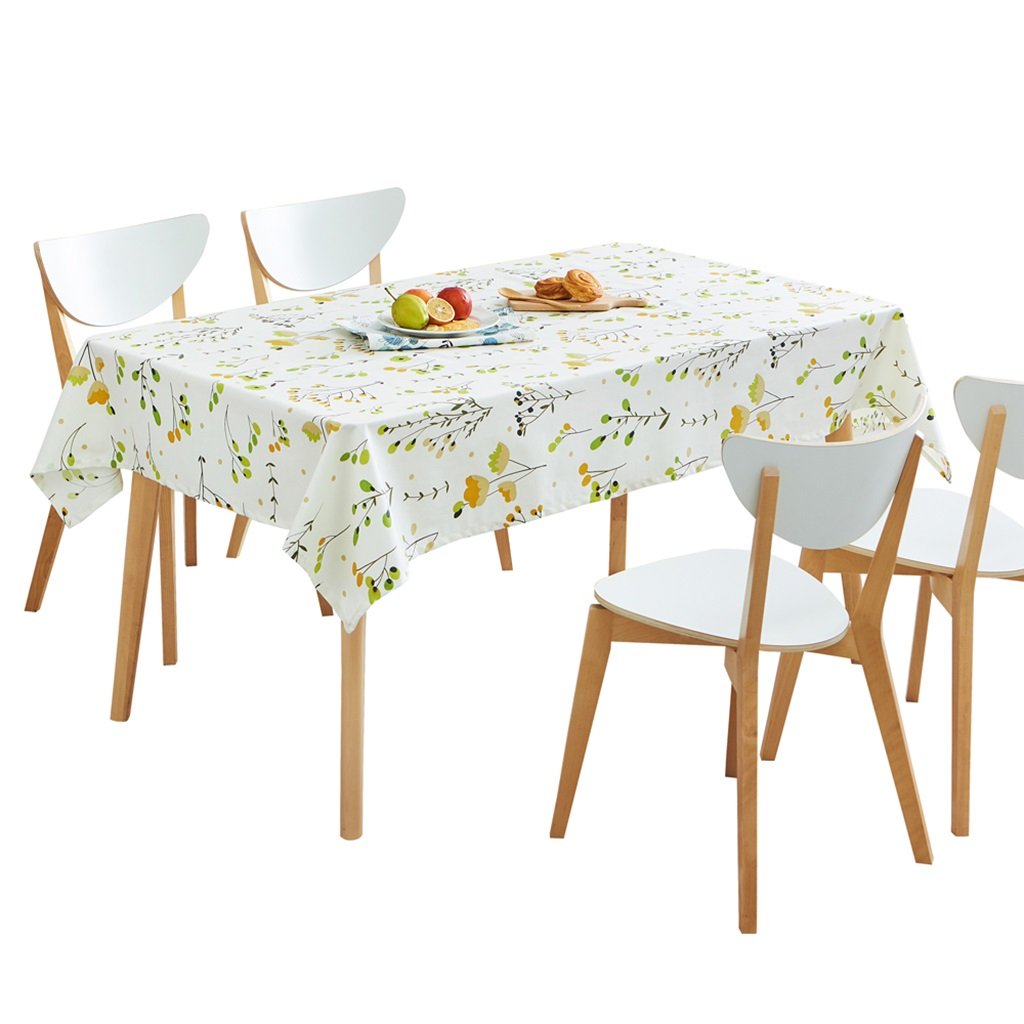 Nappe en Coton et en Lin rectangulaire pour sublimer vos repas de famille en extérieur