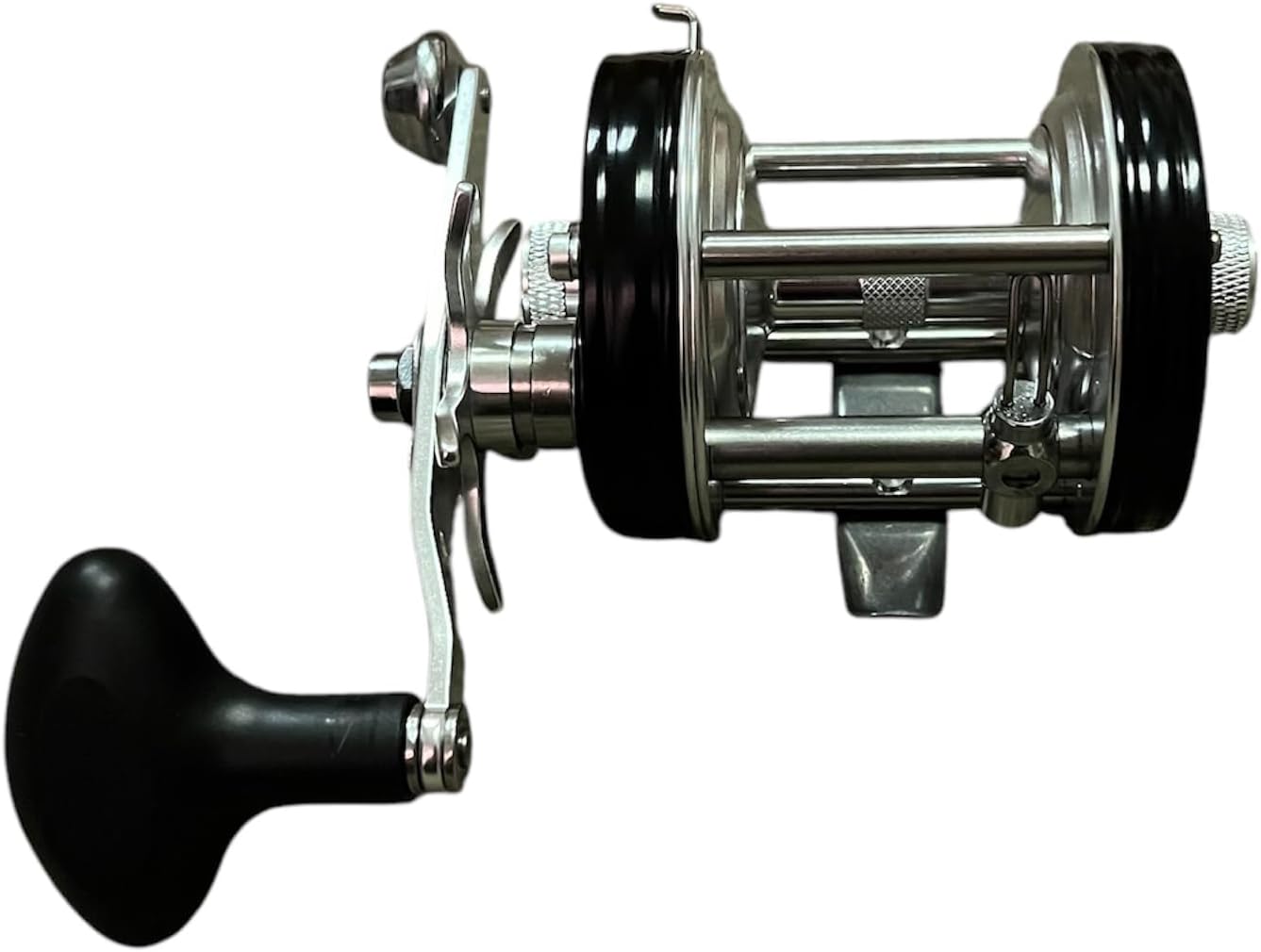 Apex Predator BC65C Level Wind Casting Reel with 25 lbs Drag and Power Handle