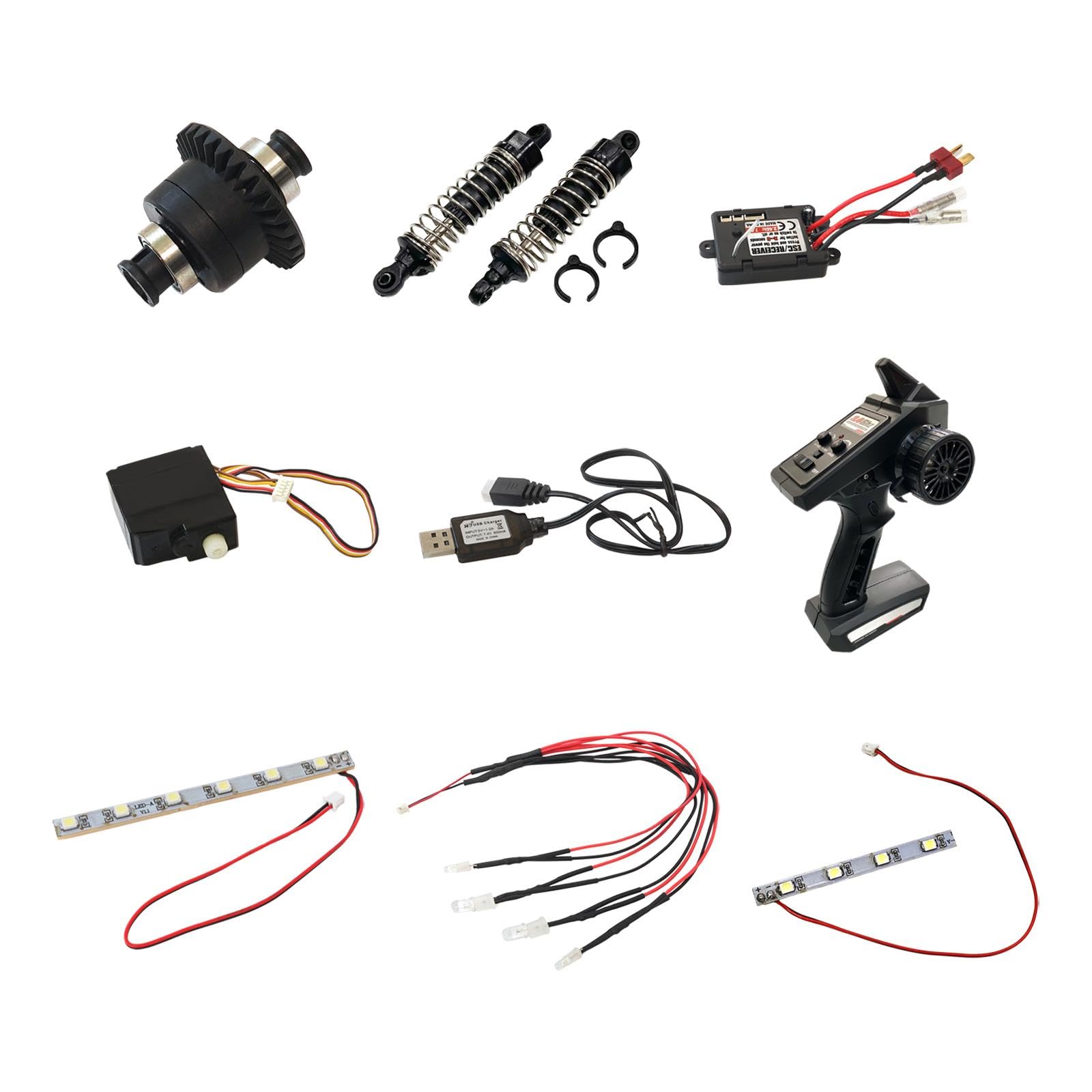 Enakshi RC Car Differential DIY Accessories Replacements Parts for 16101 16102 16201 (B0D8PMHPQD) Amazon Price History, Amazon Price Tracker