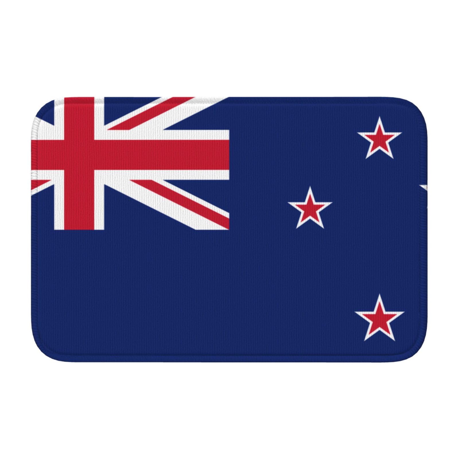 Tapis de sol drapeau Nouvelle-Zélande 101x152 cm antidérapant