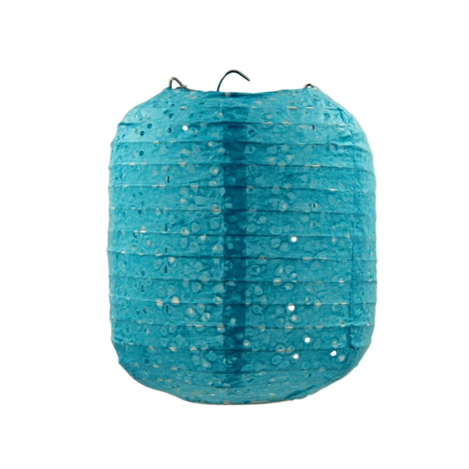 Zyayng Blue Elliptical 12Pc 20Cm Decoration Elliptical Paper Lantern For Wedding Party Supplies Lamp For Decoration(Blue Elliptical)