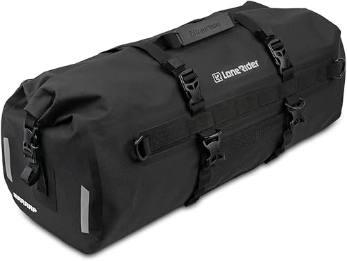 Miniatura 2 de Explorer Bolsa seca impermeable de 30 litros  Mochila trasera enrollable a prueba de polvo para motocicleta para camping, kayak, navegación  TPU