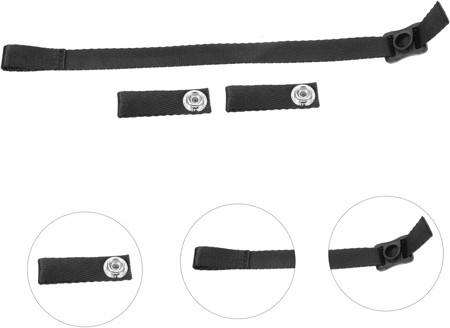 Polyester Hockey Helmet Chin Strap Fit for Sports Gear Easy Installation Durable and Skin-Friendly Replacement for Hockey and Baseball Helmets Long Short