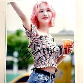 Amazon.co.jp: fromis 9 イナギョン 直筆サイン入り写真