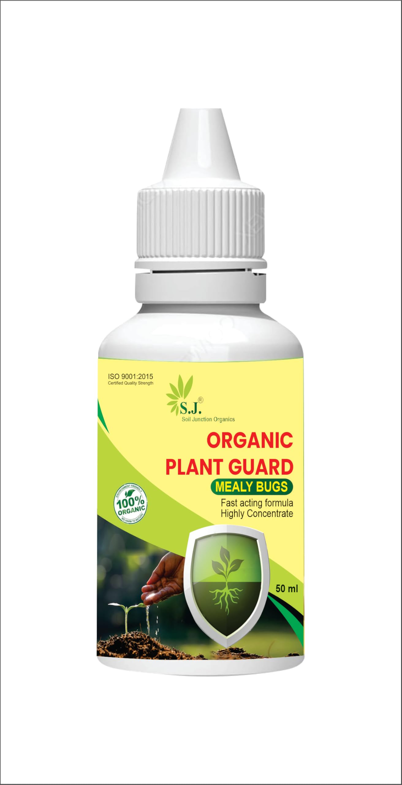 SJ Organics Plant Guard (200ml) | Highly Concentraded Solution | Organic Solution for Indoor and Outdoor Plants | Removes Mealybugs Fungus and Other Pests from plants-picture-21