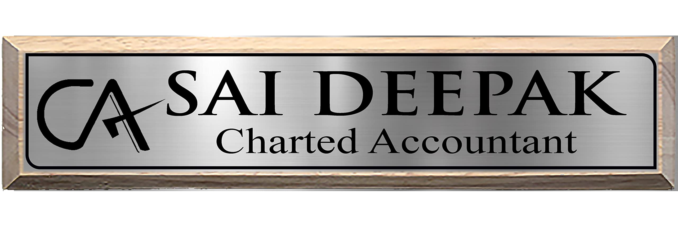 Gugan's Customized Name Plate (Golden Name Plate 12 x 3 Inches) — Amazon image 11