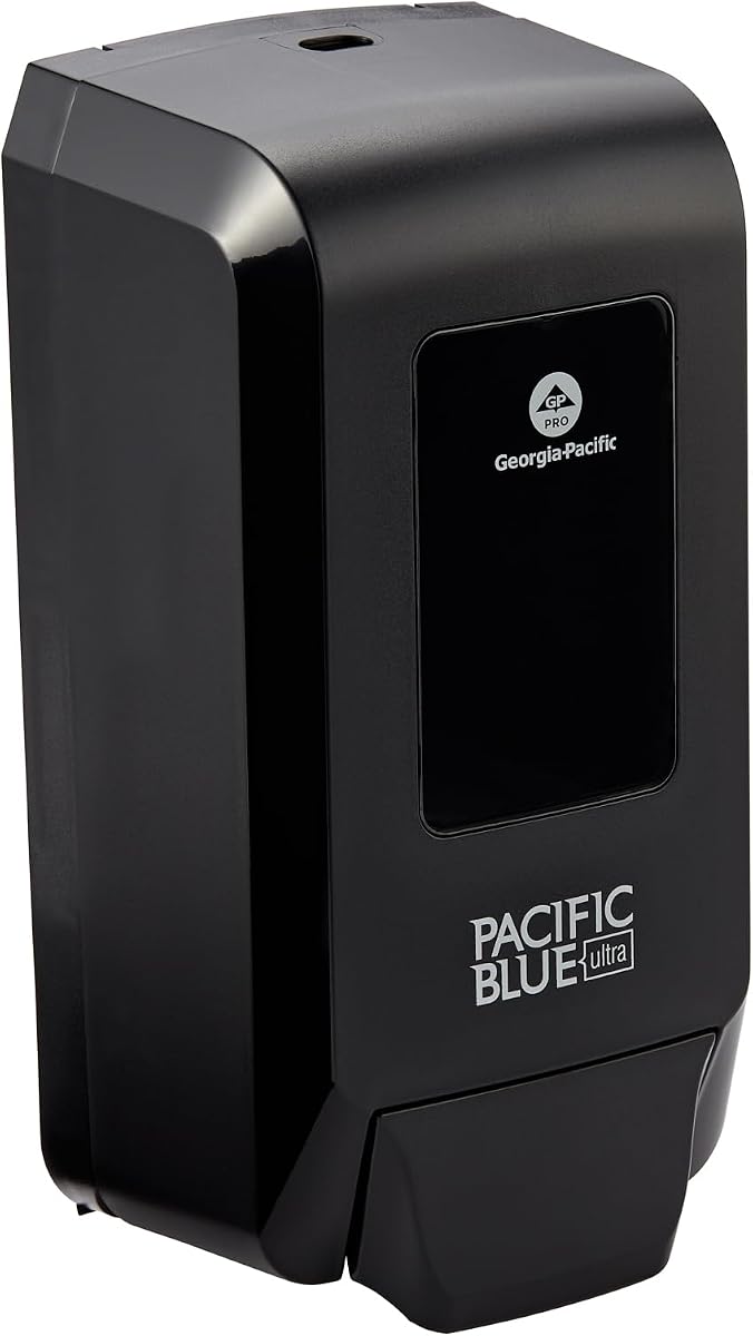 (53057) Dispensador de jabón manual Pacific Blue Ultra, montado en la pared, fácil de instalar y mantener