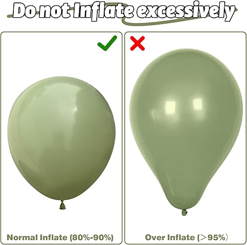 Miniatura 5 de Globos verdes y dorados, globos de confeti verde salvia dorado para fiesta de safari en la selva, decoraciones de cumpleaños de león, globos retro