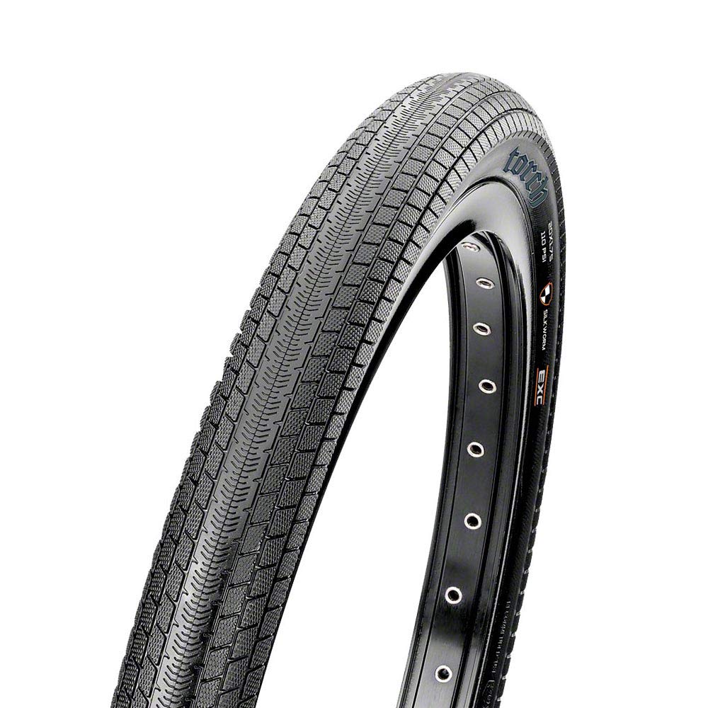 Maxxis Torch DC SW Tire 20x1 1/8 - BMX Race Tire, Grooved Slick Tread, Wire Bead