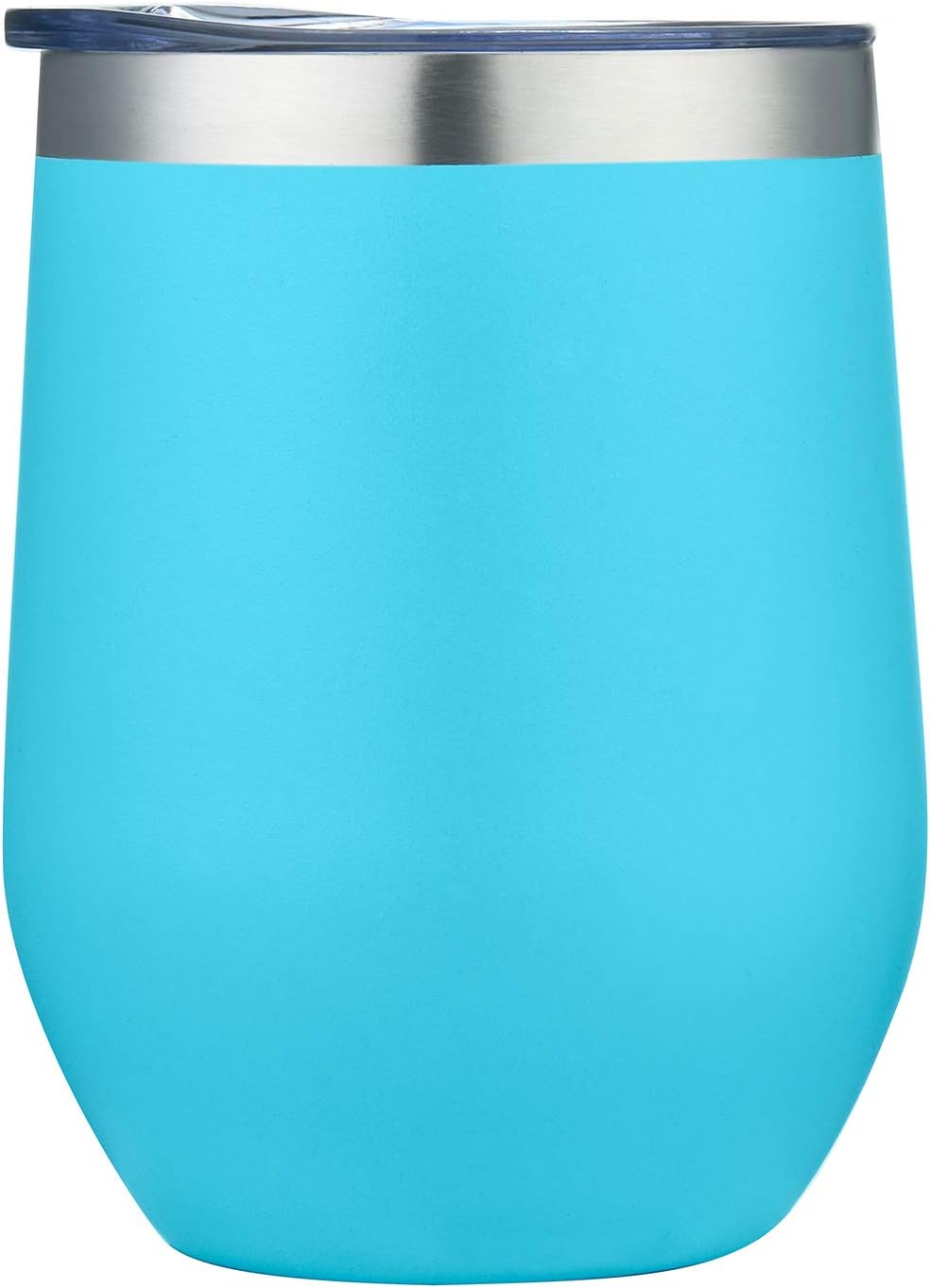 ImpecGear Tumbler, Coffee, Tea & Drinks 12oz, 100% BPA 18/8 Free Stainless-Steel Travel Tumbler, Double Wall Insulation Hot & Cold Travel Mug with Leak-Proof Lid with Mouth Tip (Aqua)
