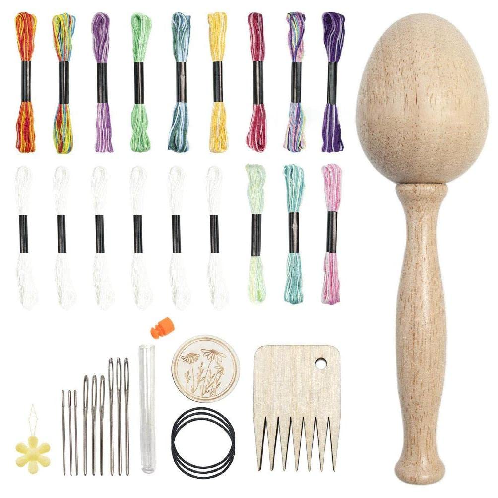 Oeuf à repriser en bois noble Labstandard pour artisanat et couture