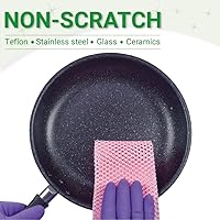 Vista 4 de Olivia tree 5PCS Innovative Dish Washing Net Cloths,Scourer, Quick Dry,Perfect Scrubber for Washing Dishes 11" by 11