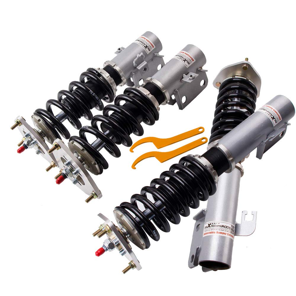 maXpeedingrods Adjustable Coilovers for Subaru Impreza WRX GC8 1993-2001 Shock Absorber Suspension L