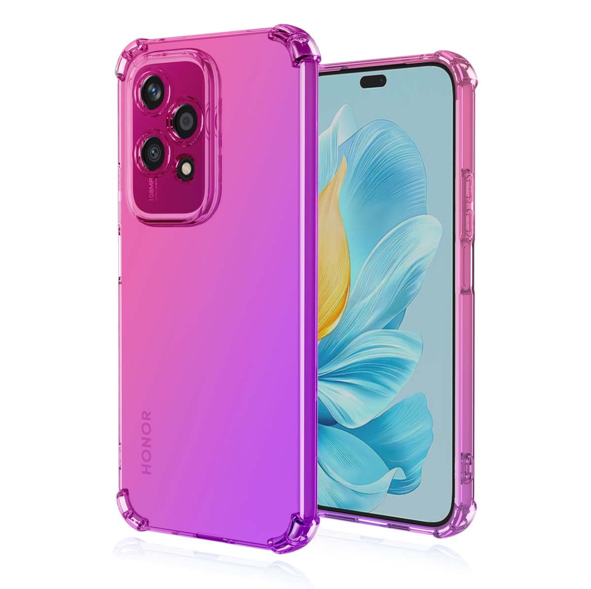 GOKEN Handyhülle Für Motorola Edge 50 Fusion – TPU Silikon Case Mit Farbverlauf & Stoßschutz