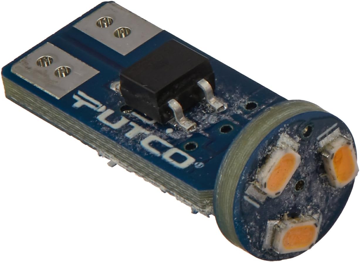 Putco 280003A Type T Amber LED Stick Bulb - Pair