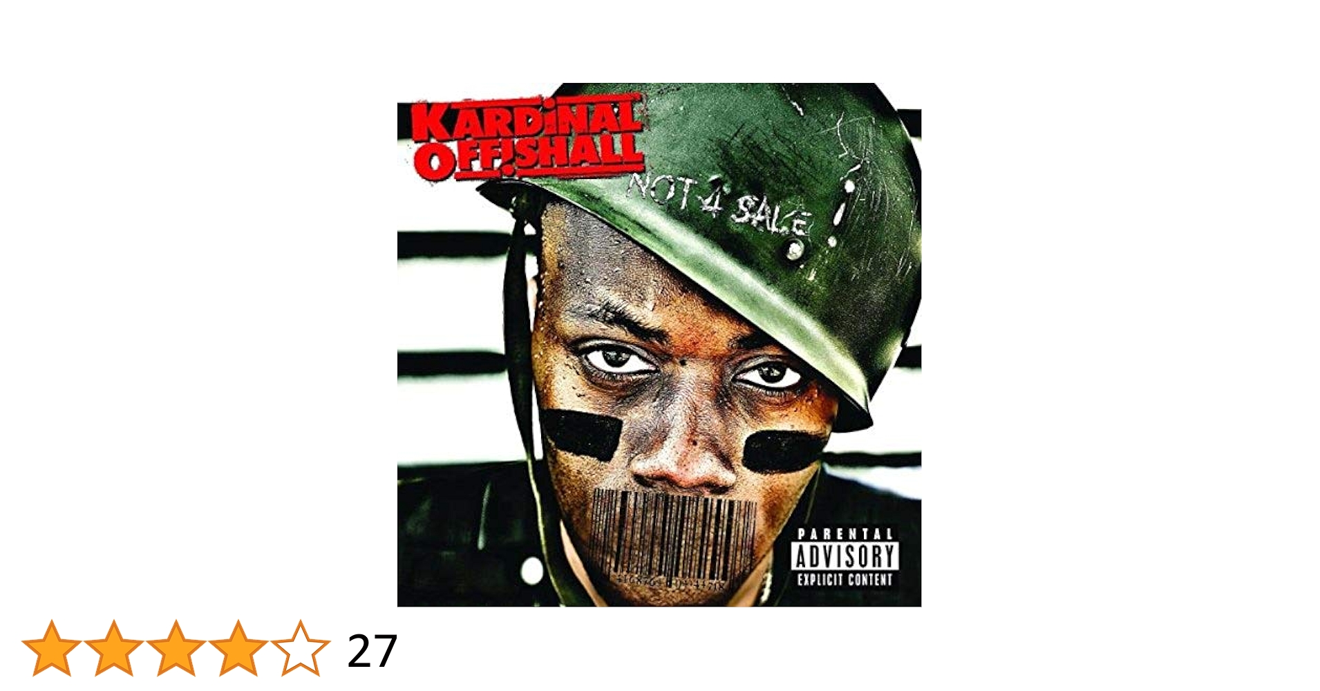 Not 4 Sale [Audio CD] KARDINAL OFFISHALL: Amazon.sg