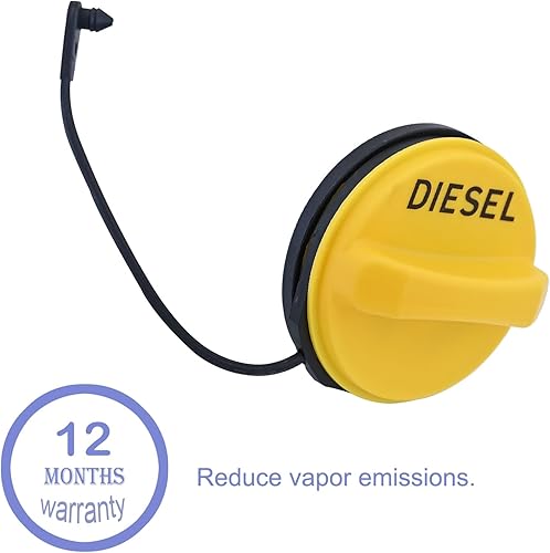 Miniatura 4 de Tapa de gasolina, repuesto de tapa de llenado de combustible para LR053666C2Z32584 compatible con Land Rover Defender Discovery Evoque L405