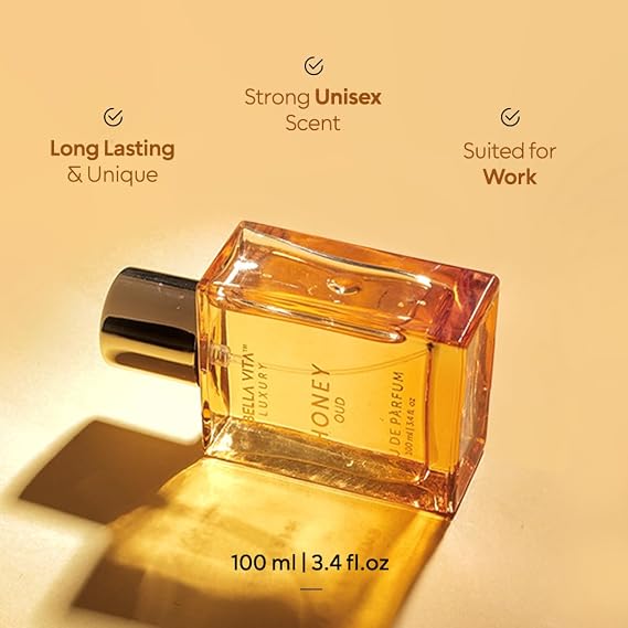 Bella Vita Luxury Sharp & Sexy | 2x100ml Perfumes | CEO Man & Honey Oud | Perfume for Men & Women | Long Lasting Fragrance | Eau De Parfum