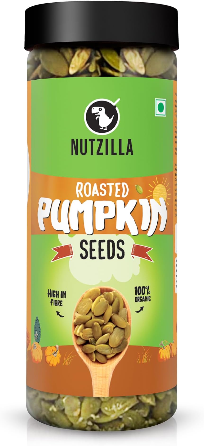 Bevzilla (Nutzilla) 250 grams Roasted Pumpkin Seeds For Eating | Diet Snacks | Immunity Booster Seeds| Fiber Rich Superfood| High in Magnesium| Full of Protein