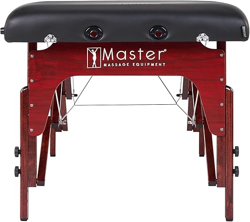 Miniatura 5 de Masaje Masaje Masaje Montclair Therma-Top Mesa de masaje portátil con paquete de espuma viscoelástica color negro