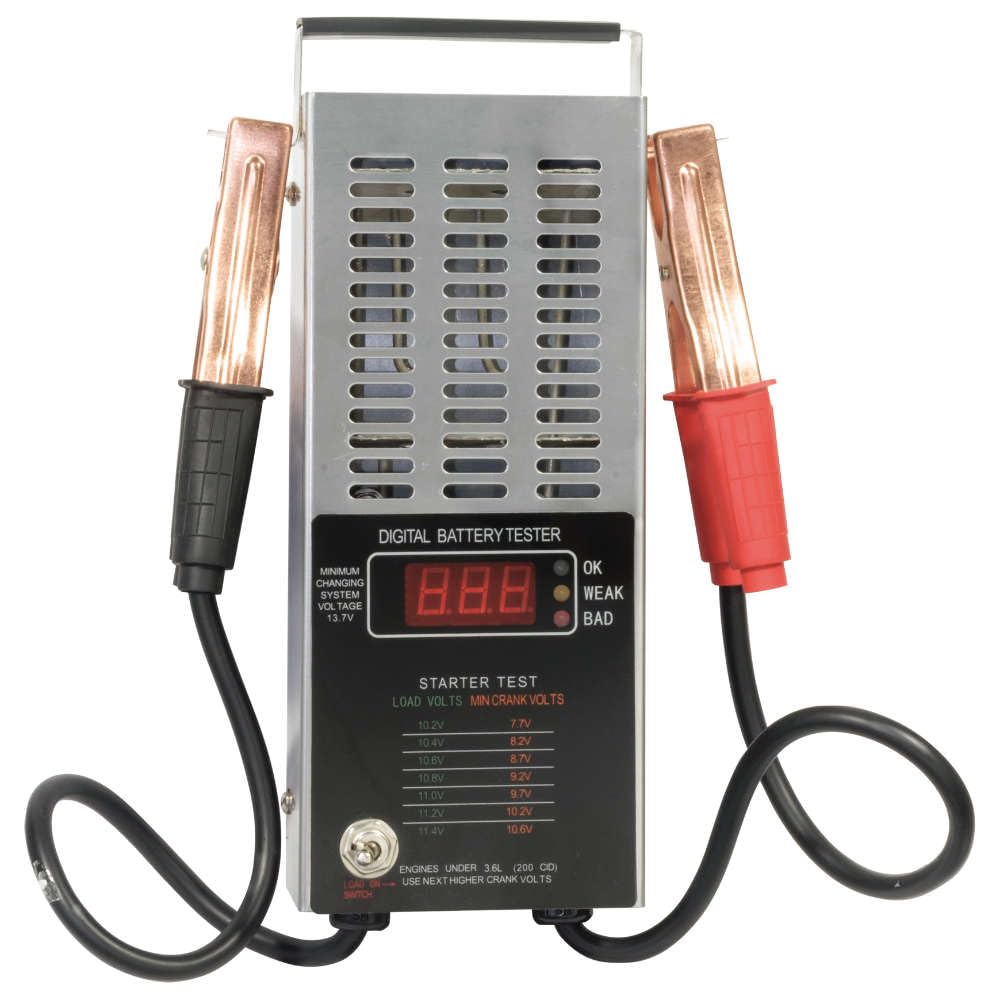 SW-Stahl 34035L Testeur Digital, Testeur de Batterie pour Système 6-24 V | Outil de diagnostic pour circuit électrique automobile, adapté pour le contrôle de batterie et maintenance 6-24 V.