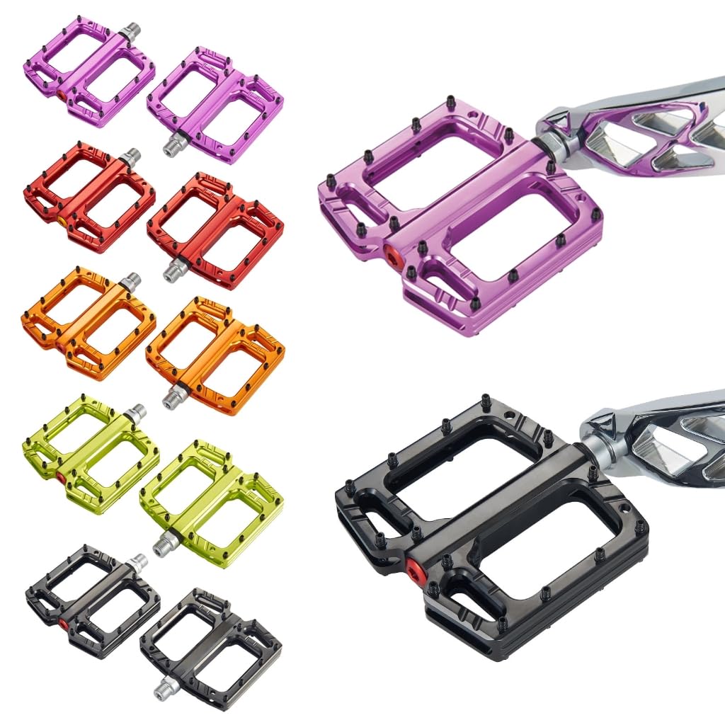Pedały rowerowe ze stopu aluminium 3 łożyska szerokie płaskie pedały rowerowe