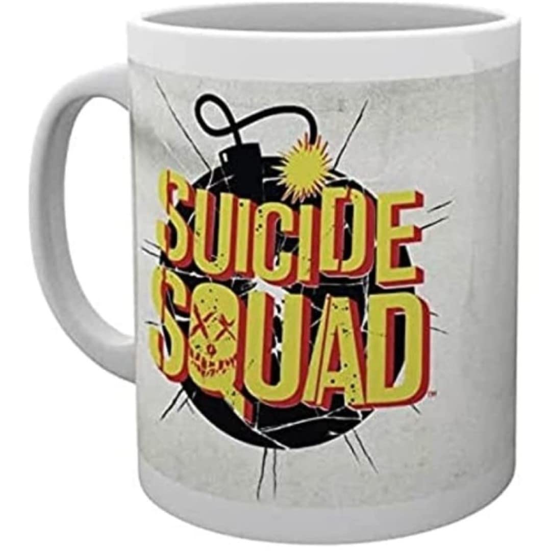 GB eyeDC Comics "Suicide Squad-Bomb" Mug, Wood, Multi-Colour