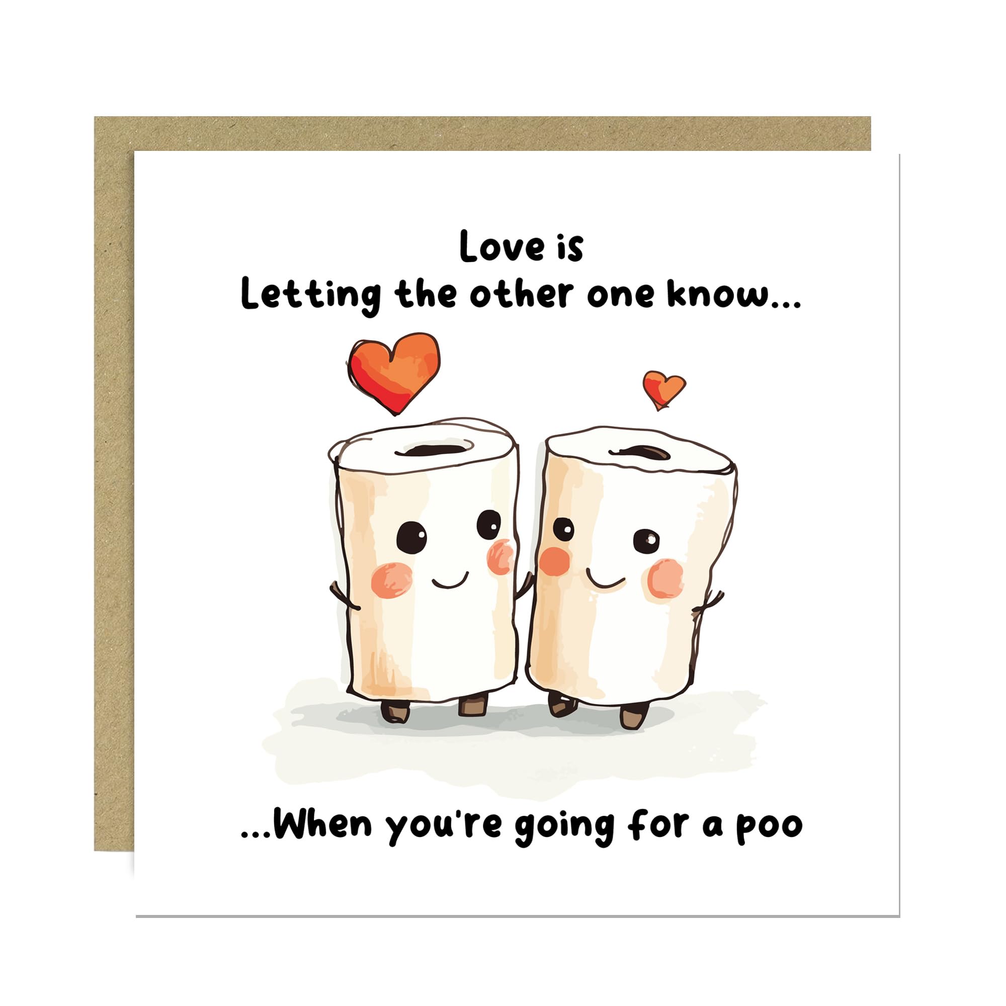 RED OCEAN Funny Valentines Day Card for Him Her, Valentines Day Card for Girlfriend, Boyfriend, Husband, Wife, Fiance, Rude Valentines Day Card With Kraft Envelope, Joke Valentines Card
