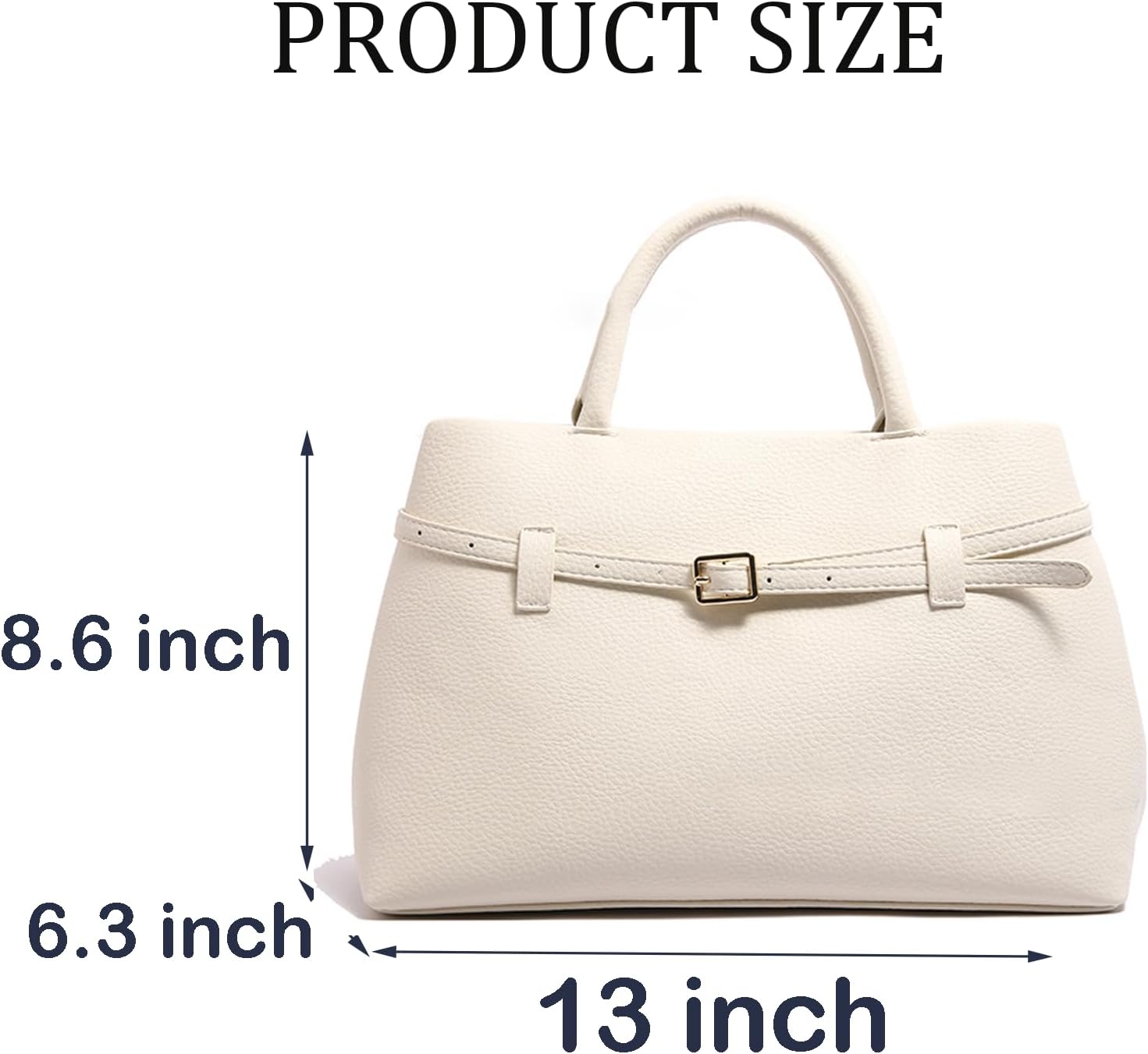 Farcauo Fashion Handbags for Women Trendy Tote Bags Handbag with Top-Handle Black Large Capacity Work Travel Bags