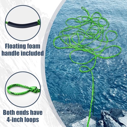 Image of Boat Tow Rope 60ft 1-6 Riders, Floating Ropes for Towable Tubes