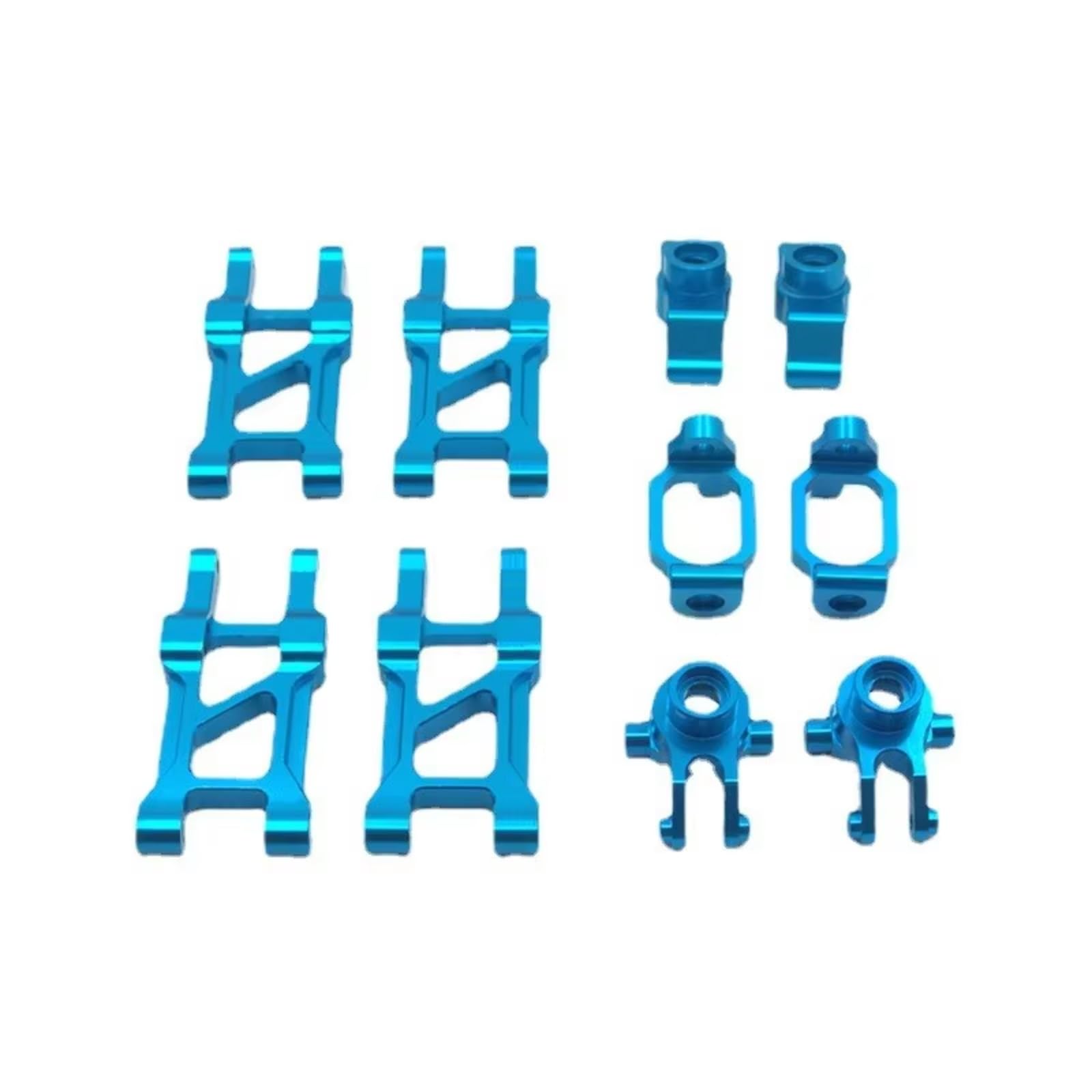 Knuckle sterujące RC do SuBo BG1513 BG1518 1/12 metalowe do kierownicy wahacza C do siedzenia tylnego kubka 5-częściowy zestaw części do samochodów RC i akcesoria ulepszone zastosowanie zastępcze