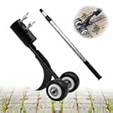 Crazy Weeds Marauder - 2023 Best Crevice Weeding Tools with Wheels, Detachable Stand up Weeding Tools, Weed Puller Tool Stand up Heavy Duty, for Garden Yard Lawn Sidewalk Driveways Weeds