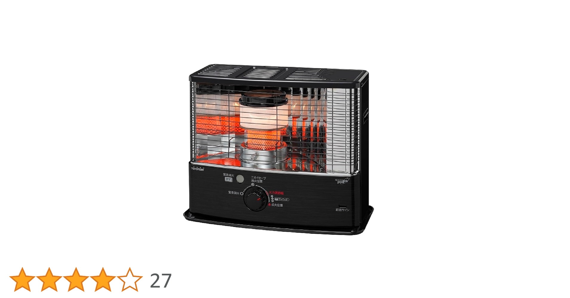 Amazon | トヨトミ 石油ストーブ ダブルクリーン (木造10畳まで